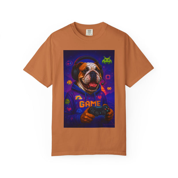 Game On English Bulldog Unisex T-shirt