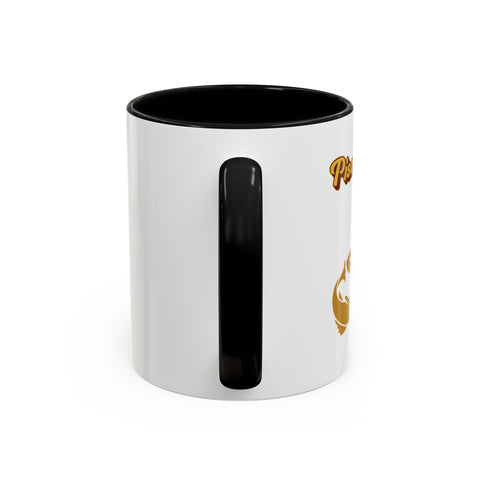 'Pisces' Zodiac Accent Coffee Mug