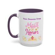 'Main Character Energy: Maid of Honor' Accent Coffee Mug