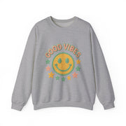 Good Vibes Crewneck Sweatshirt, Cozy Unisex Sweatshirt, Happy Apparel Gift, Positive Energy Fashion, Comfortable Casual Wear, Trendy [...]