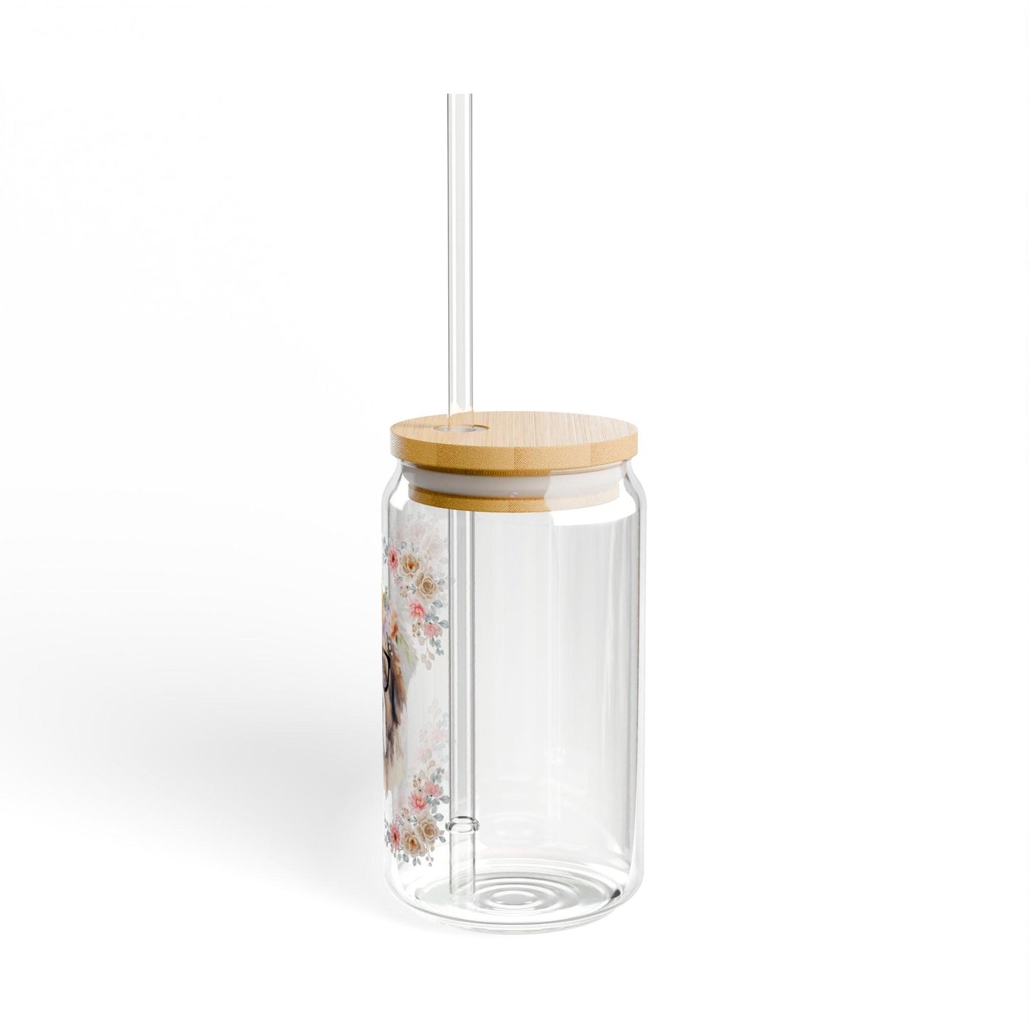 Geeky Goddess Saint Bernard Sipper Glass