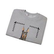 Geeky Good Doberman Unisex Crewneck Sweatshirt