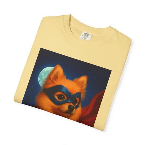Superhero Pomeranian Unisex T-shirt