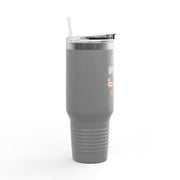 'Side Quest: Pool Party' Insulated Travel Mug, 40oz