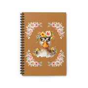 Geeky Goddess Duck Spiral Notebook