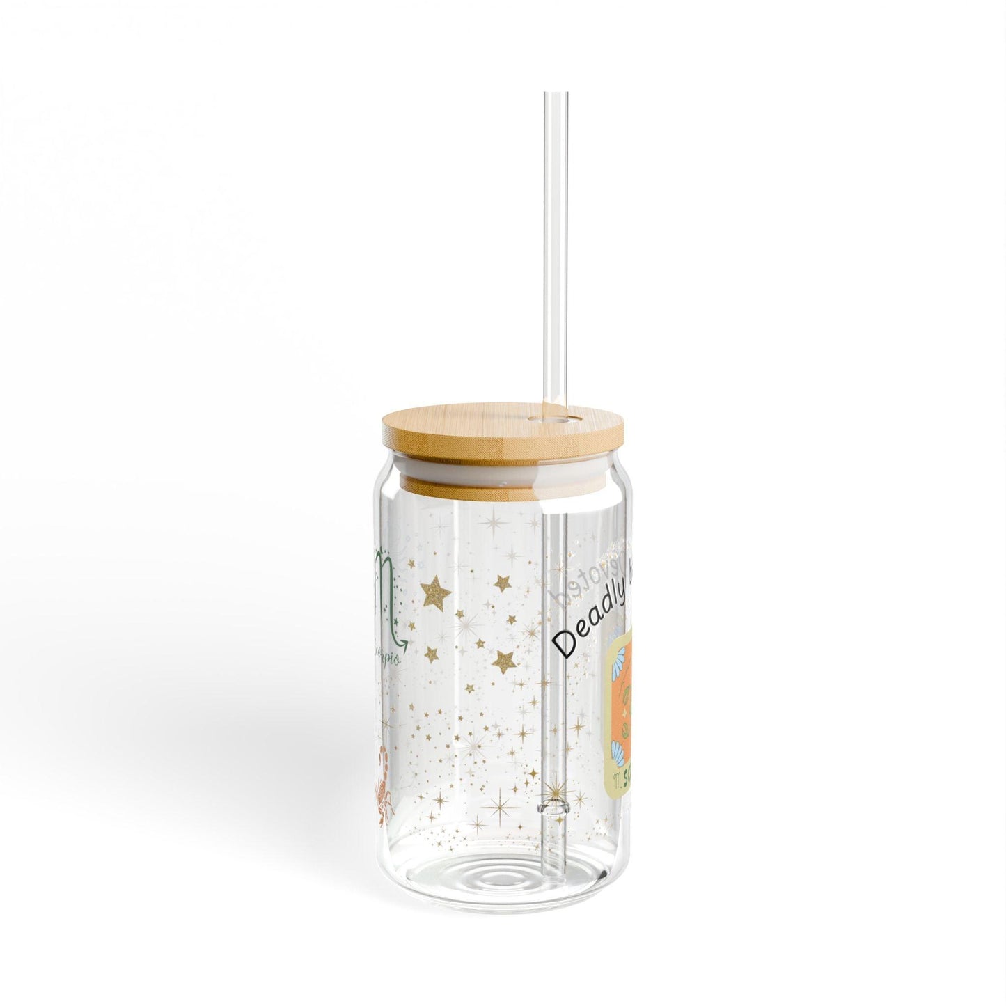 Scorpio 'Deadly But Devoted' Sipper Glass