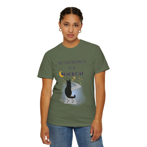 'My Patronus is a Black Cat' Unisex T-Shirt
