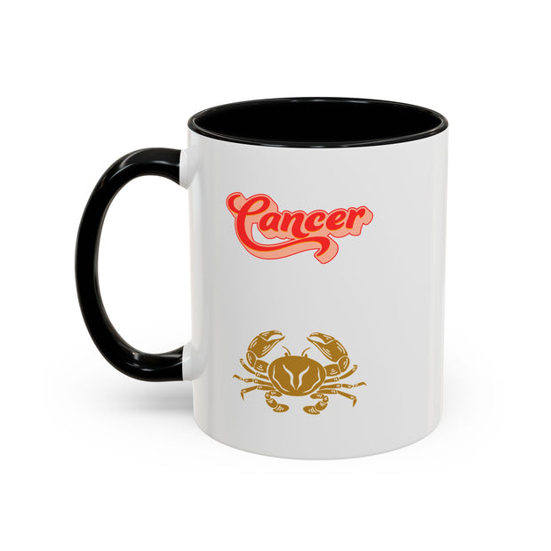 'Cancer' Zodiac Accent Coffee Mug