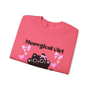 'Meowgical Girl' Unisex Crewneck Sweatshirt