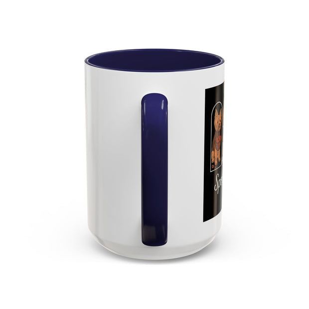 Spooky Season Yorkie Accent Coffee Mug