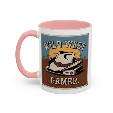 'Wild West Gamer' Accent Coffee Mug
