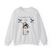 'Pretending To Be A Witch' Unisex Crewneck Sweatshirt