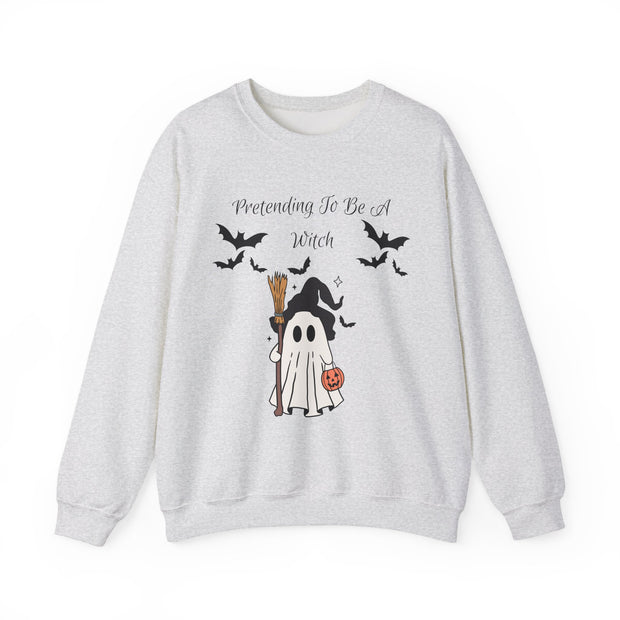 'Pretending To Be A Witch' Unisex Crewneck Sweatshirt