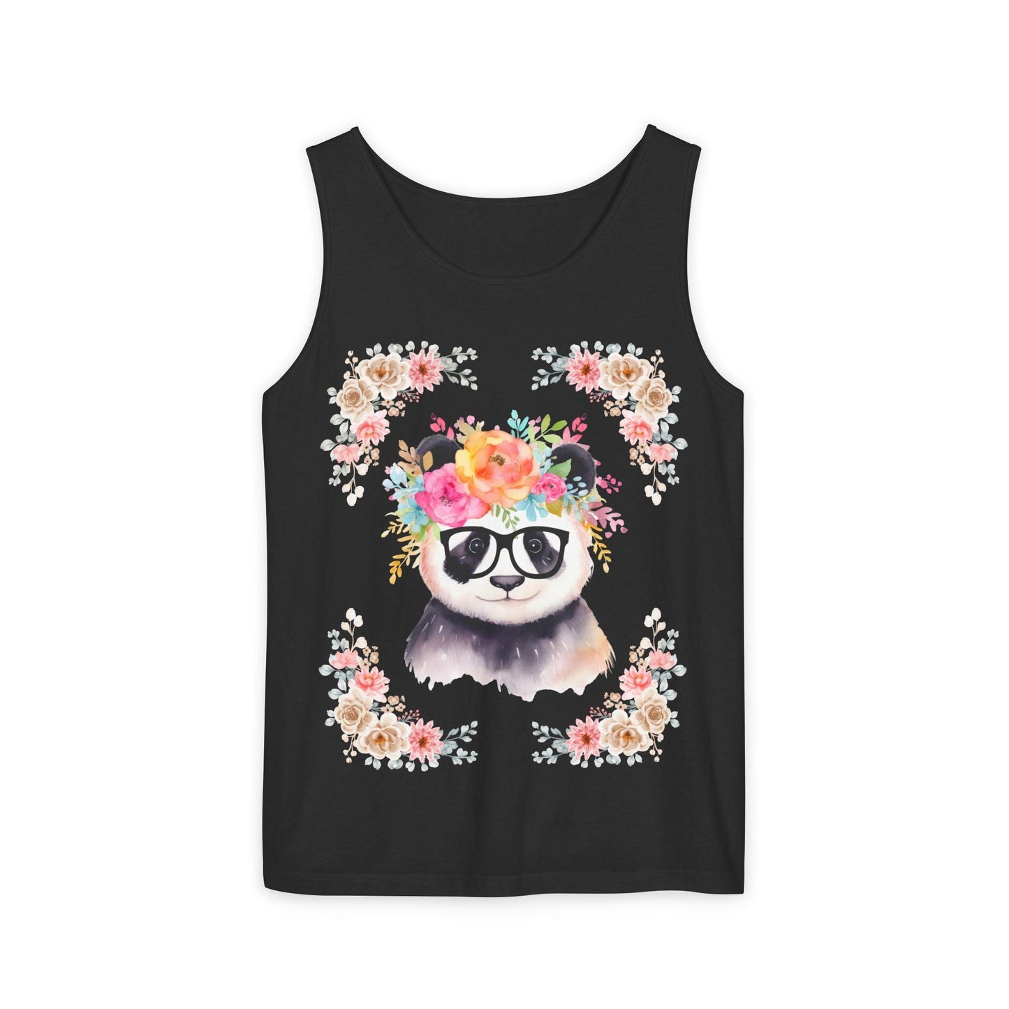 Geeky Goddess Panda Unisex Tank Top
