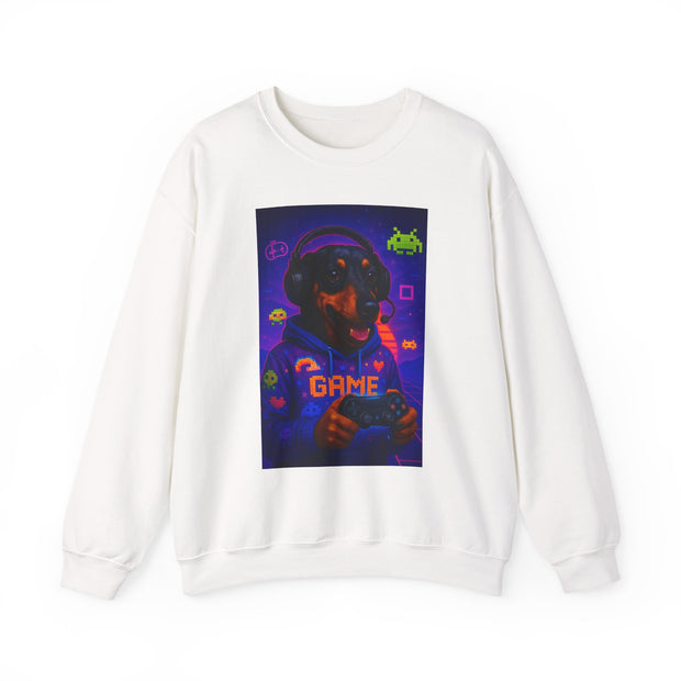 Gaming Dog Crewneck Sweatshirt - Perfect Gift for Gamers, Cozy Unisex Sweatshirt, Video Game Apparel, Animal Lover Gift, Casual Hoodie [...]