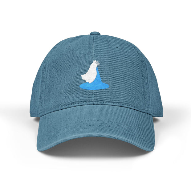 Wizard Bride Denim Embroidered Cap