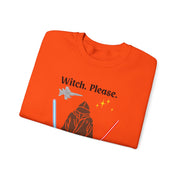 'Witch, Please. Too Much Magical To Handle.' Unisex Crewneck Sweatshirt
