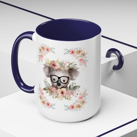 Geeky Goddess Koala Accent Coffee Mug