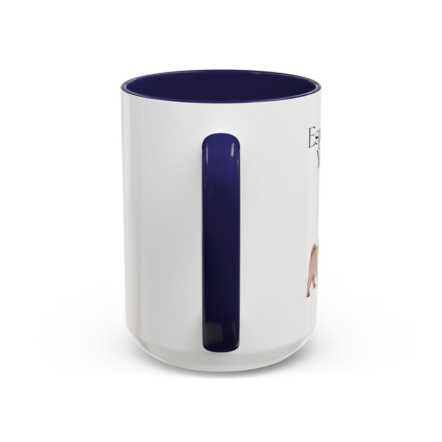 'Espawresso Yourself' Pug Accent Coffee Mug
