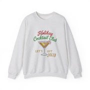 Holiday Cocktail Club Sweatshirt | Lets Get Jolly Christmas Sweatshirt
