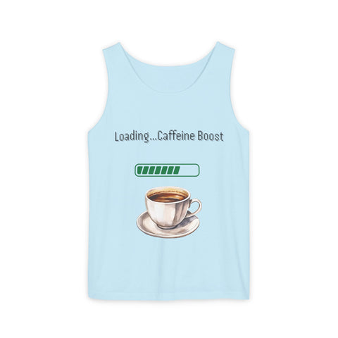 'Loading...Caffeine Boost' Unisex Tank Top