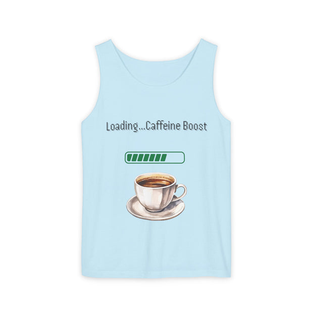 'Loading...Caffeine Boost' Unisex Tank Top