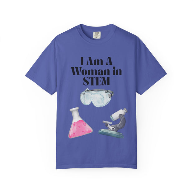 'I Am A Woman In STEM' Scientist Unisex T-shirt