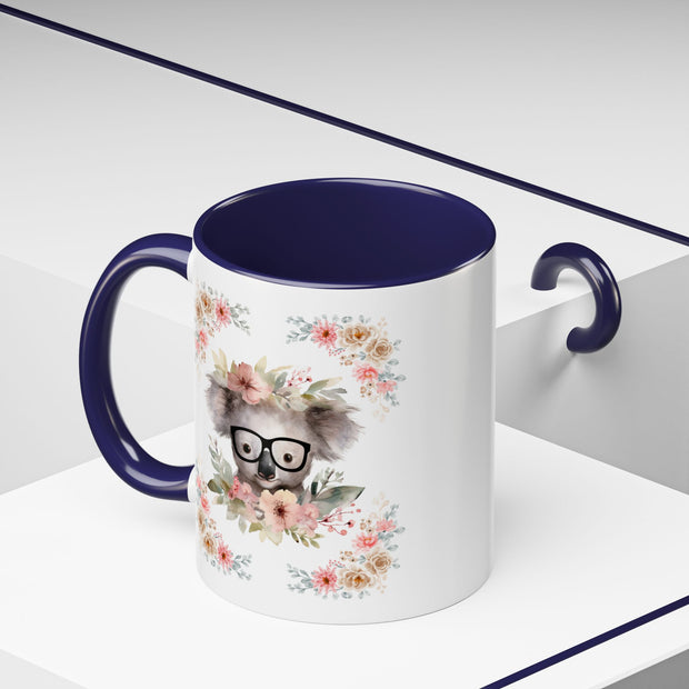 Geeky Goddess Koala Accent Coffee Mug