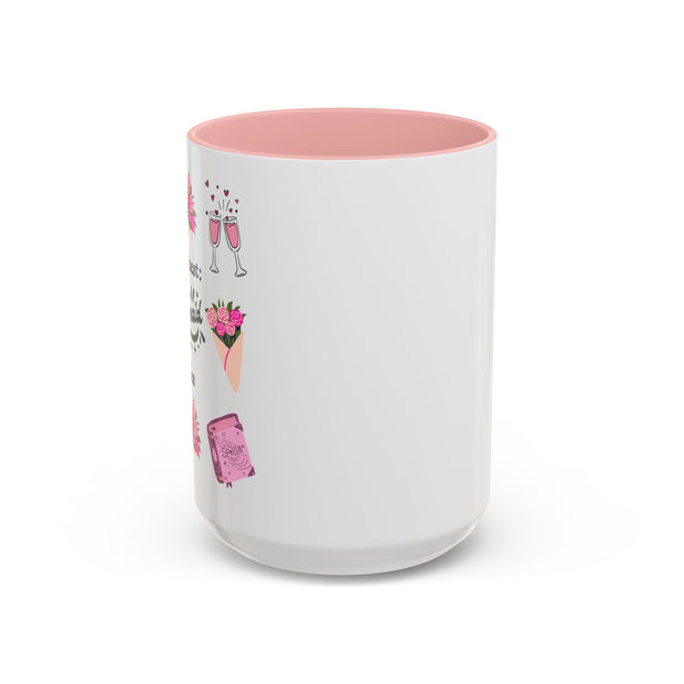 'Side Quest: Bridesmaid Duties' Accent Coffee Mug