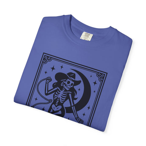 Cowgirl Skeleton Tarot Card Unisex T-Shirt