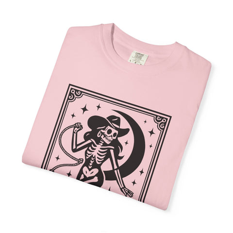 Cowgirl Skeleton Tarot Card Unisex T-Shirt