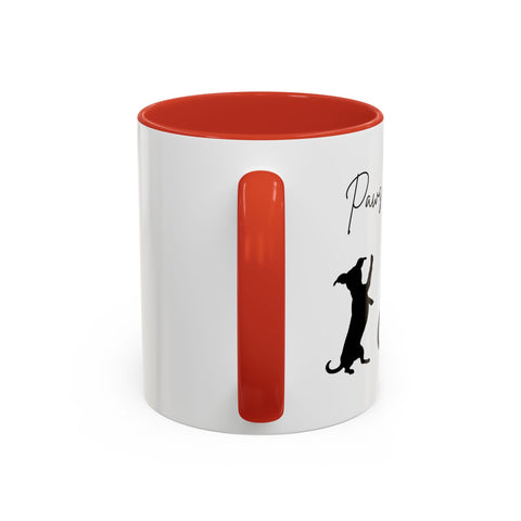 'Paws and Reflect' Dogs Accent Coffee Mug