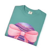 Pink/Purple Planet Wrapped In A Bow Unisex T-Shirt