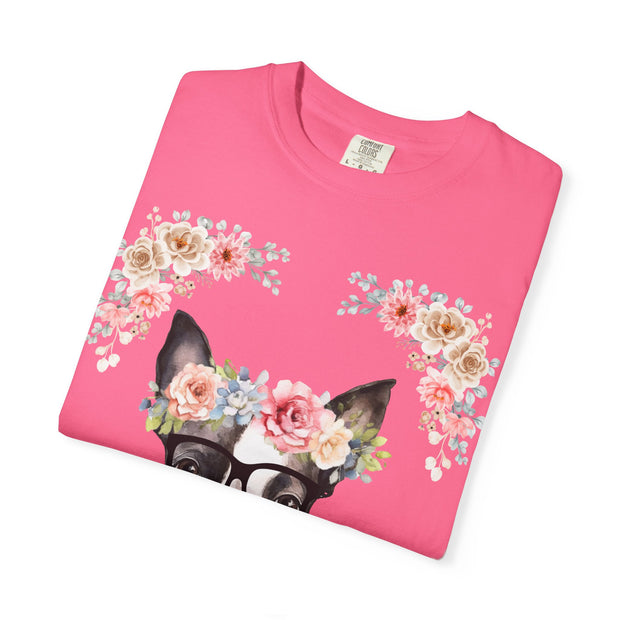 Geeky Goddess French Bulldog Unisex T-Shirt