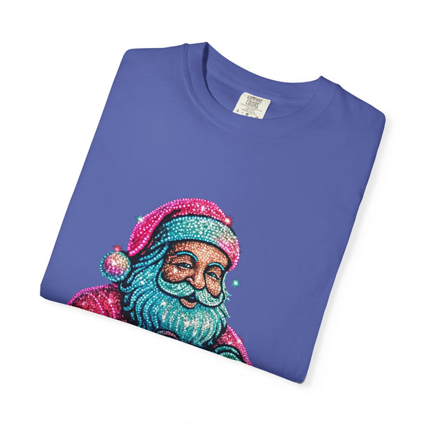 Stay Merry Game On Santa T-Shirt | Christmas Gaming Tee
