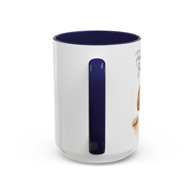 'Feline Good With A Book & Brew' Accent Coffee Mug