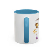 'Side Quest Queen' Accent Coffee Mug