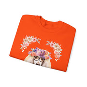 Geeky Goddess French Poodle Unisex Crewneck Sweatshirt