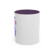 Astronaut Taking Off In Space Accent Coffee Mug