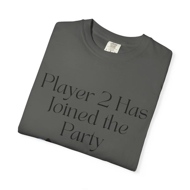'Player 2 Has Joined The Party' 'Est. 2026' Unisex T-shirt