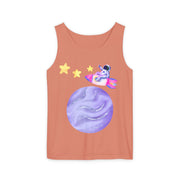 Astronaut Taking Off In Space Unisex Tank Top