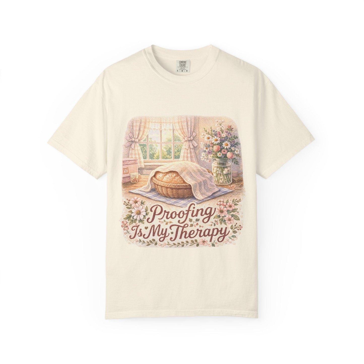 Proofing Is My Therapy T-Shirt | Bread Baking Vintage Kitchen Design