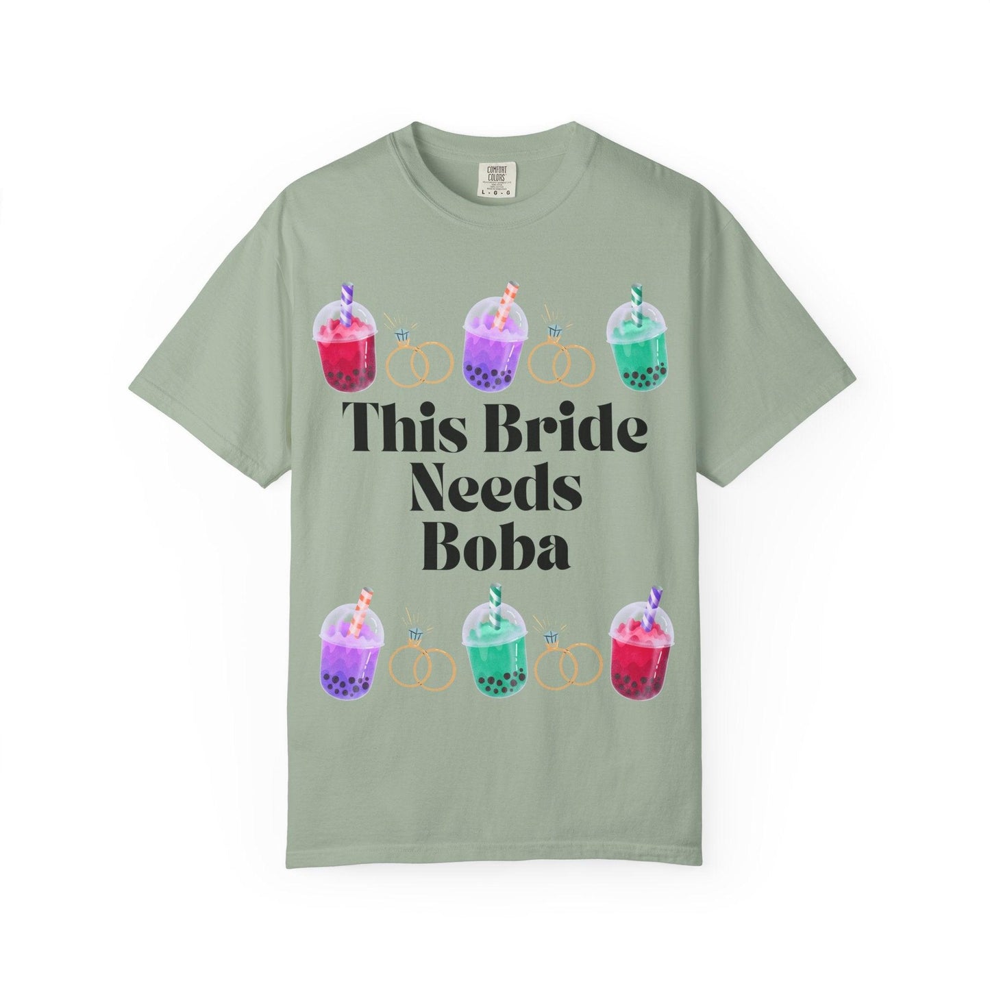 'The Bride Needs Boba' Unisex T-Shirt