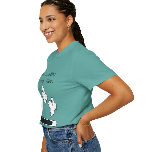 'Now Loading...Spooky Vibes' Unisex T-Shirt
