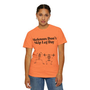 'Skeletons Don't Skip Leg Day' Unisex T-Shirt