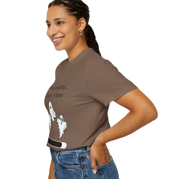 'Now Loading...Spooky Vibes' Unisex T-Shirt