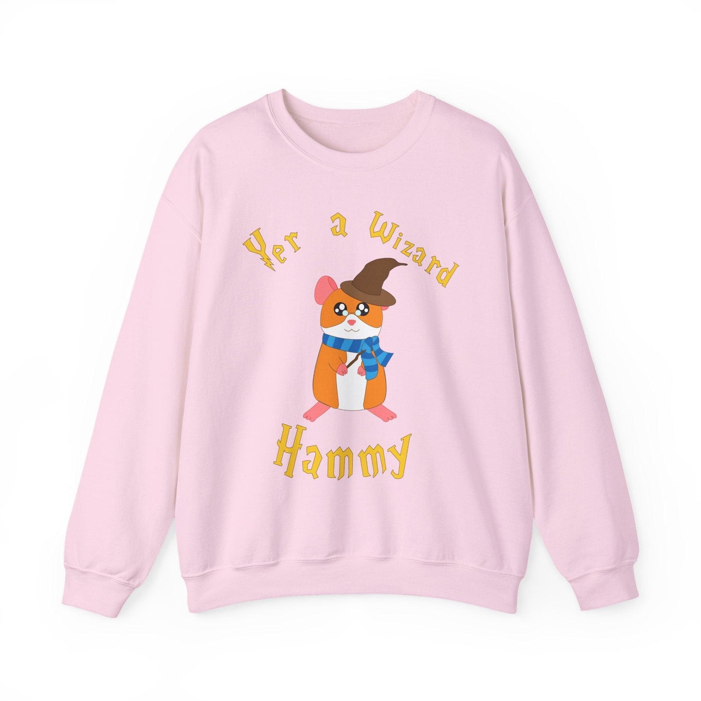 Hammy Wizard Hamster Sweatshirt | Cute Wizard Hamster Crewneck