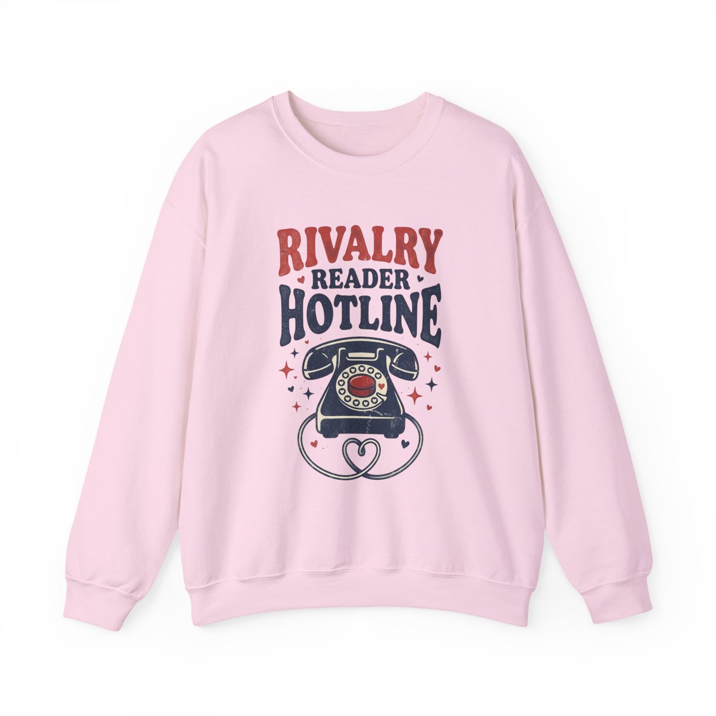 Rivalry Reader Hotline Sweatshirt, Hockey Romance Booktok Crewneck, Sports Romance Reader Pullover