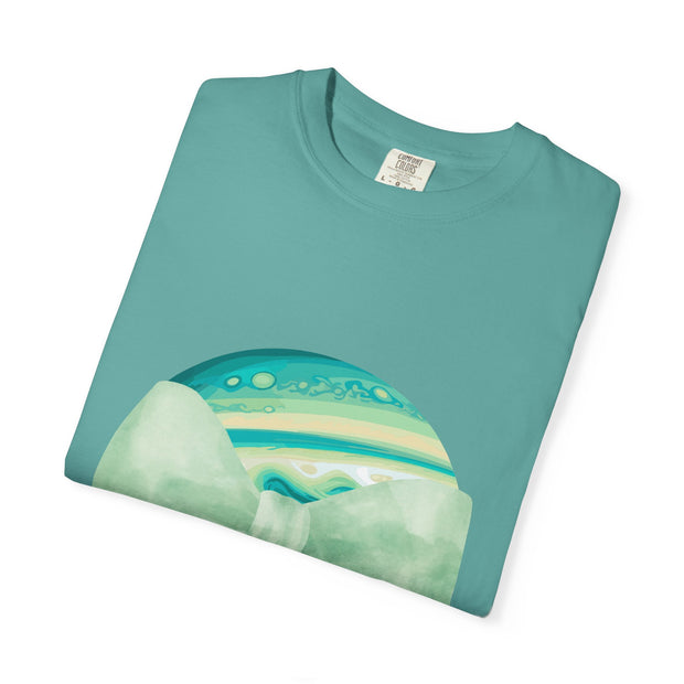 Green Planet Wrapped In A Bow Unisex T-Shirt