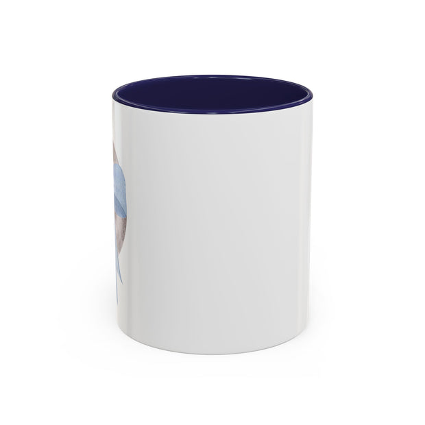 Moon Wrapped In A Bow Accent Coffee Mug